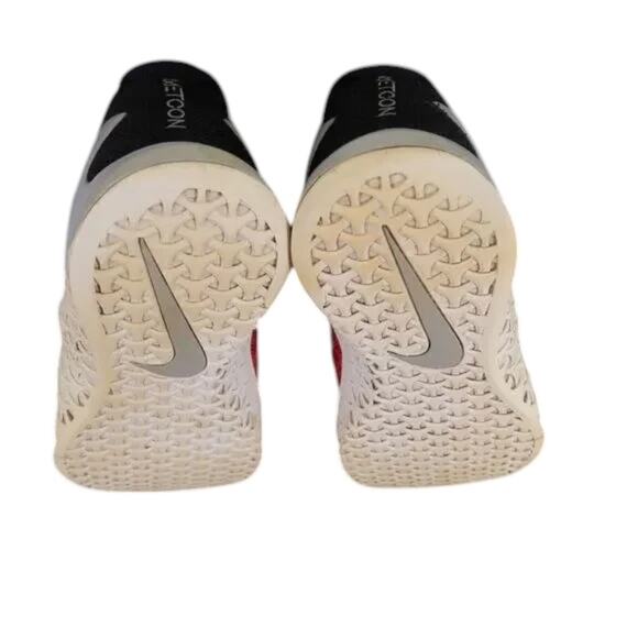 Nike Shoes Mens 12 Athletic Trainer Metcon 3 Red Black Active Sport Crossfit Gym - Picture 7 of 13